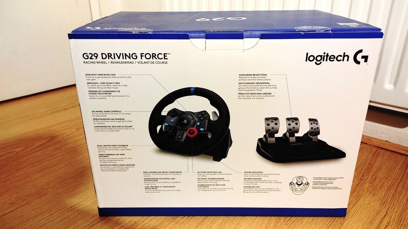 Our Best Wholesales Price On Logitechs G29 Driving Force Racing Wheels, Factory Sealed Comes with 1 Year Warranty.