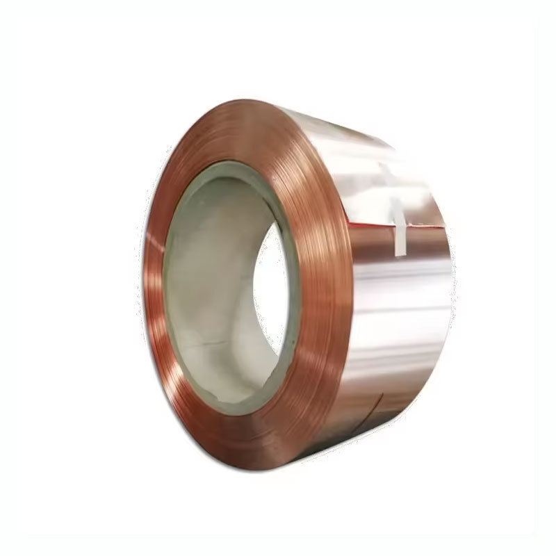 Reasonable Price Flat Copper Strip/Foil C11000/T2 Oxygen-Free Pure Copper/ Red Copper Coil for Transformer