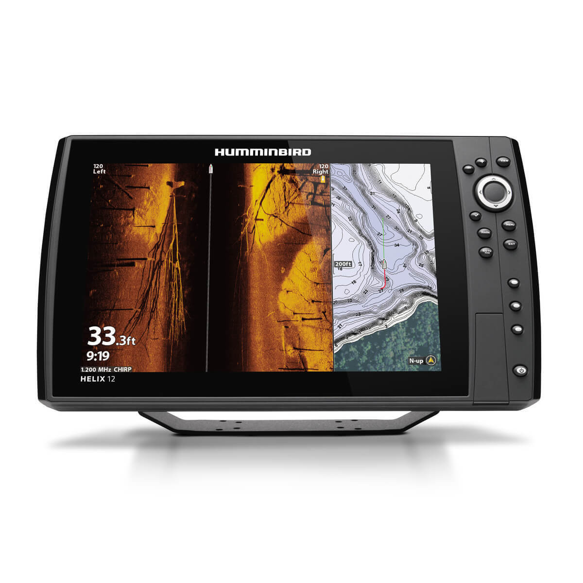 Best supplier for ORIGINAL Humminbird HELIX 12 CHIRP MEGA SI Fishfinder GPS Combo G3N with Transducer with warranty