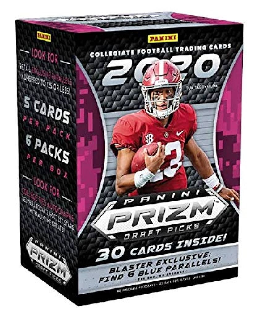 High Quality 2020 Panini Draft Picks Football Trading Cards Blaster Box Playing Cards Available for Bulk Buyers best price