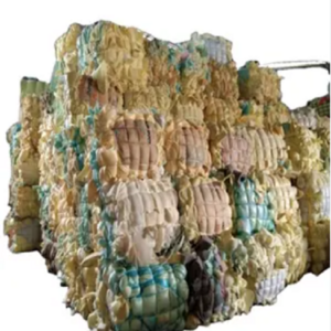 Wholesale Clean And Dry Recycled Plastic PU Foam Scraps Plastic foam Scraps pu foam scrap in bales