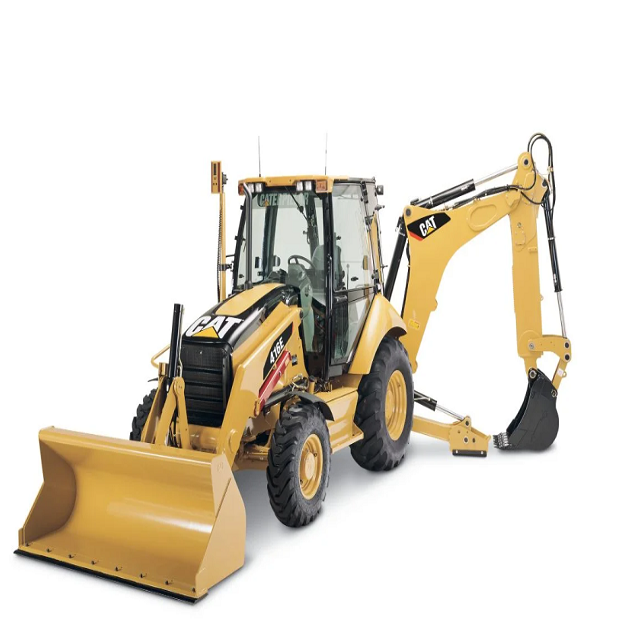 Used backhoe loader CAT 416 CAT420f CAT430 4x4 wheel 20 ton backhoe loader JCB 3CX 4CX backhoe excavator loader