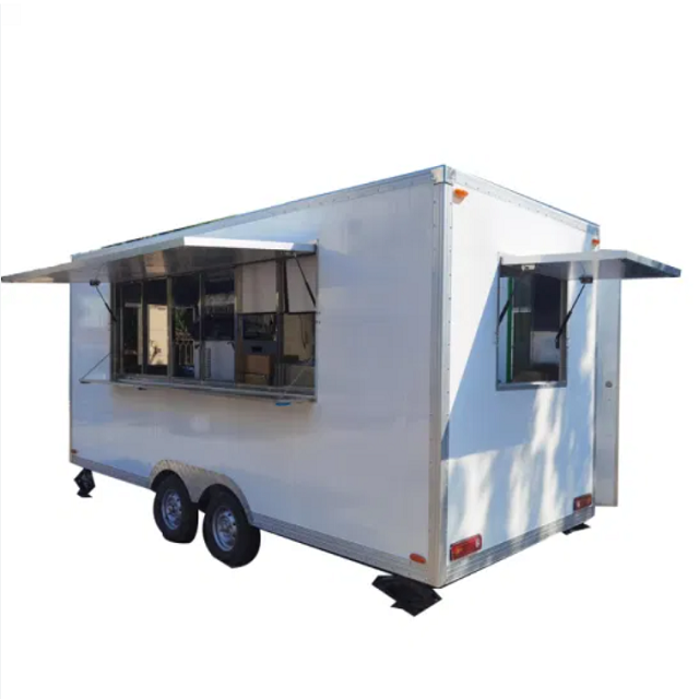 Customized Cheap Kitchen Trailer Food Truck With Full Kitchen Mobile Bar Horse Trailer Concession Food Truck Mobile Food Trailer