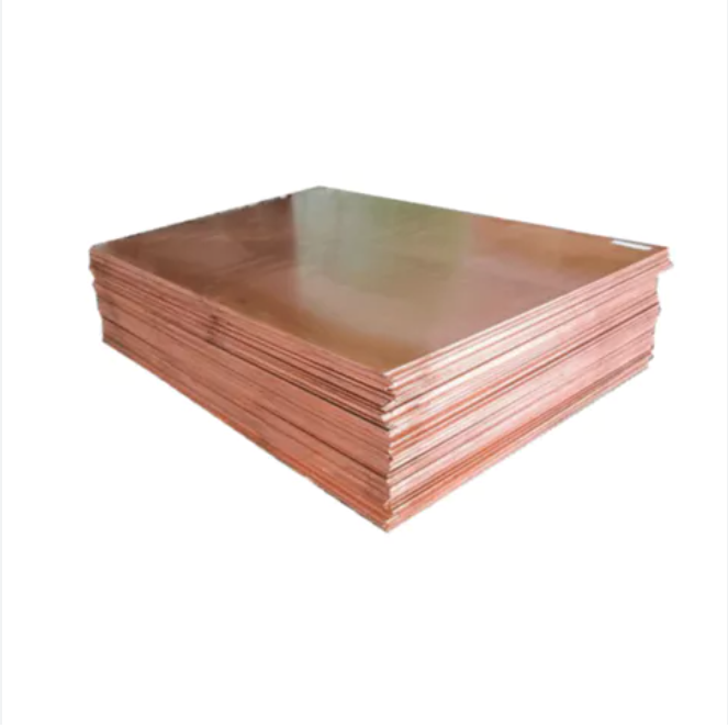 Good Wholesale Copper Cathodes Plates 3mm 5mm 20mm thickness 99.99% Copper Cathodes T2 4x8 copper Plate sheets Supplier price