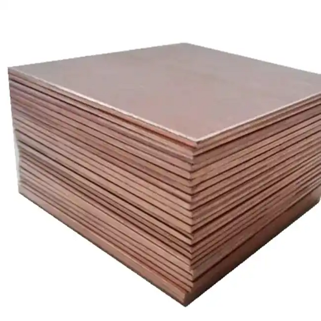 Good Wholesale Copper Cathodes Plates 3mm 5mm 20mm thickness 99.99% Copper Cathodes T2 4x8 copper Plate sheets Supplier price