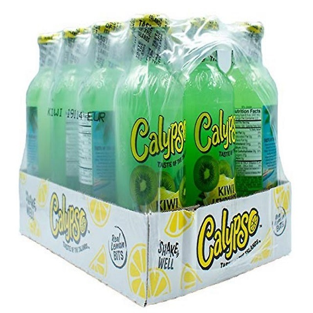 Calypso Ocean Blue Lemonade - 16 fl oz Glass Bottle fOR Sale