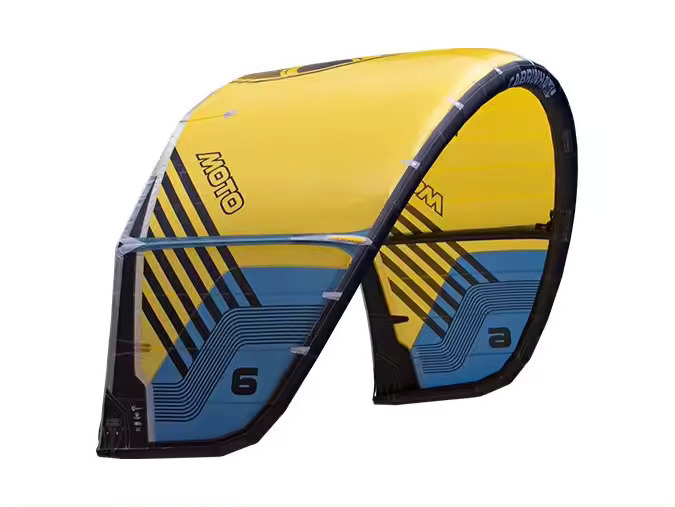 BIG SALE Cabrinha MOTO 12m Yellow kite for kiteboarding & kitesurfing New Edition