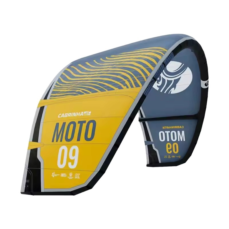 BIG SALE Cabrinha MOTO 12m Yellow kite for kiteboarding & kitesurfing New Edition