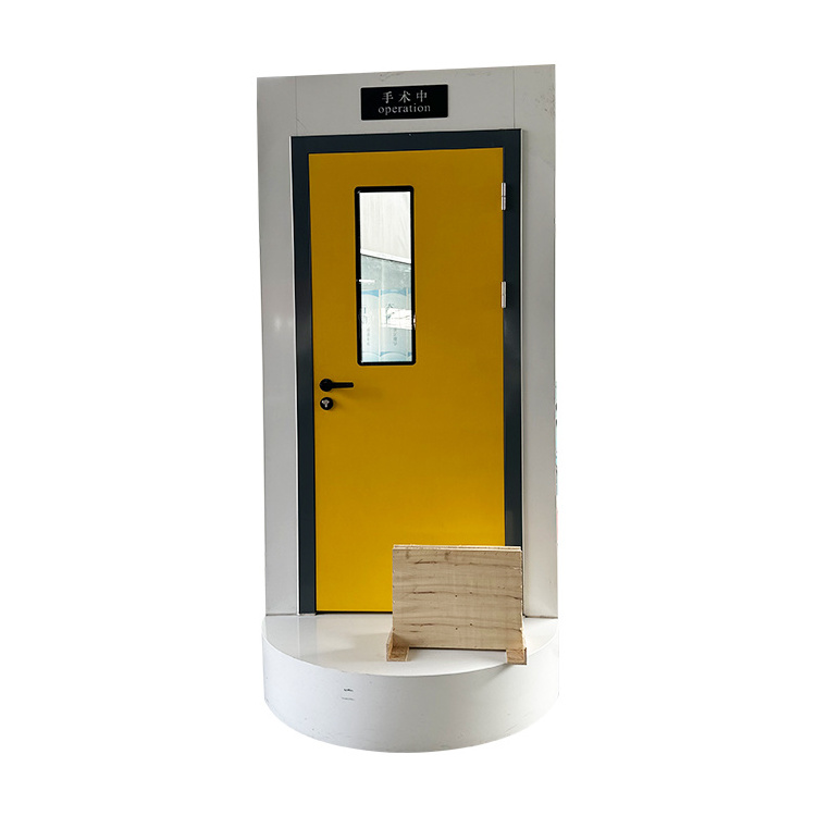 lead glass door and window for x-ray room X-Ray proof lead lined doors