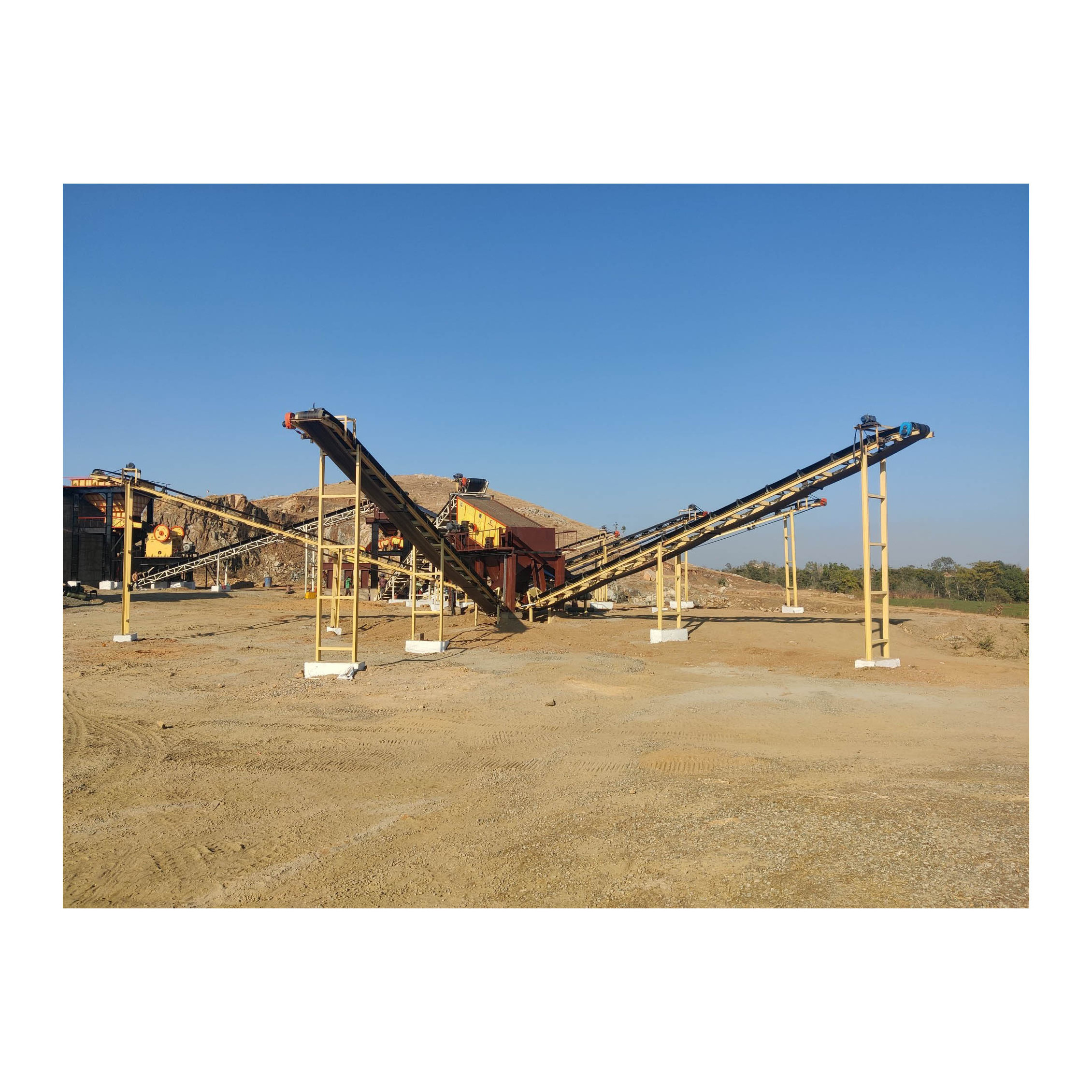 Mobile Aggregate Crusher Screen Plant Big Stone Cone Crusher For Sale