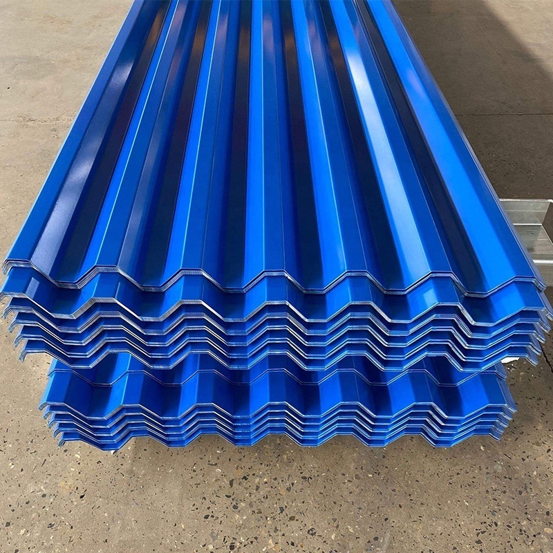 Cheap Price PPGI Galvalume Corrugated Steel GI Sheet Galvanized Steel Roofing Sheet for Building