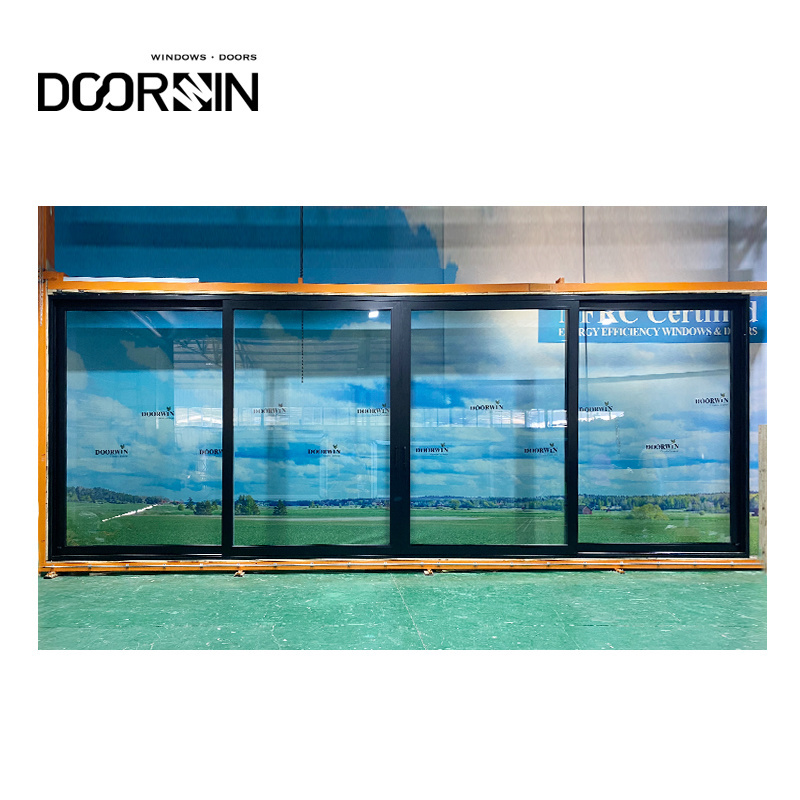 Doorwin Residential Seattle Washington State Project Hurricane Proof Heavy-Duty Lift Sliding Door Sliding Glass Door