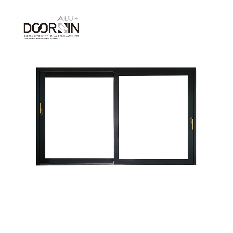 Top Quality Customized Aluminum Security Doors Windproof Sound Insulated Triple Panel Large Sliding Door