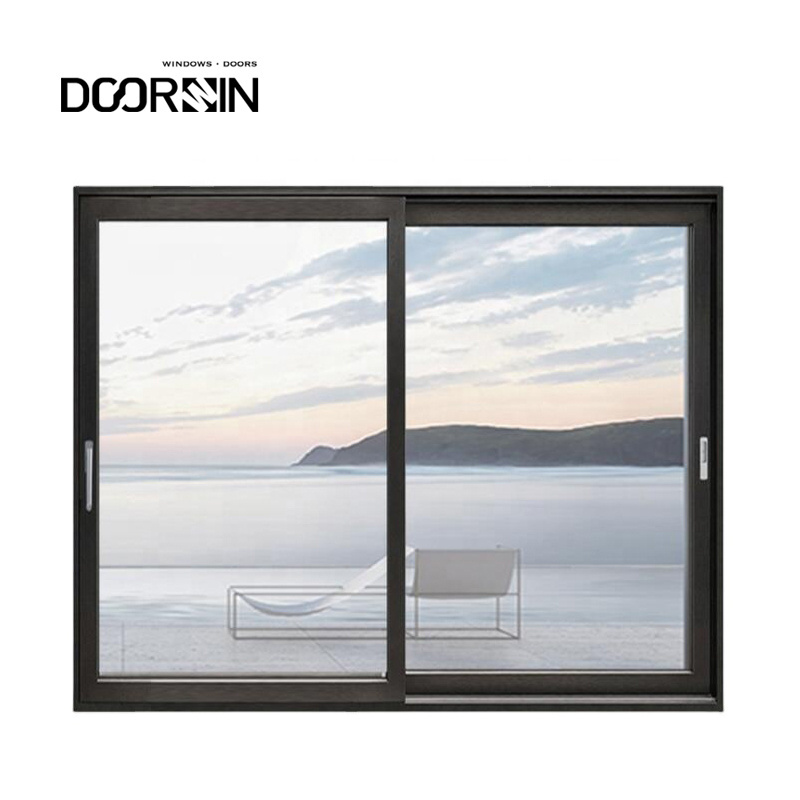 Best Selling Aluminum Security Door Hurricane Proof Heat Insulation Triple Panel Patio Sliding Glass Doors