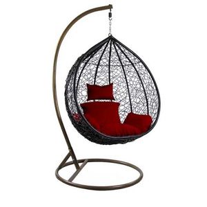 Coarse rattan hanging basket swing indoor household hotel courtyard leisure outdoor rattan swing chair hanging basket