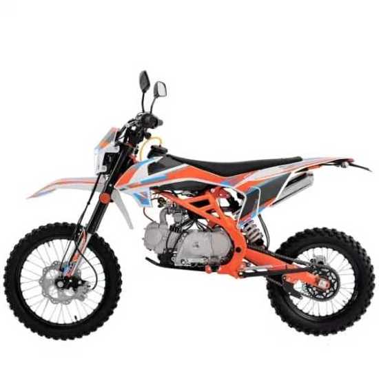 Hot selling 125cc large adult gasoline off-road motorcycle 125cc dirt bike 4 stroke motorcycle