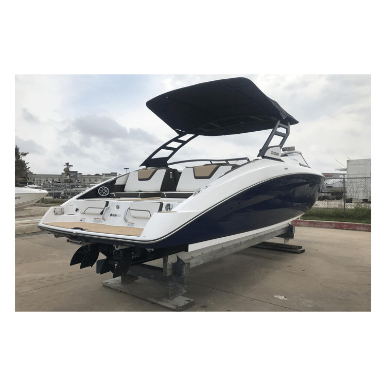 New product 17 ft 5.2m inflatable fishing rib yacht Aluminum Wake Boat  boat with outboard motor