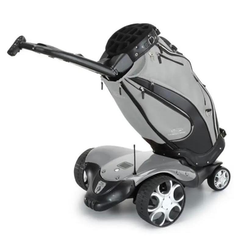 Remote Control Easy Go Electric Golf Trolley Push Cart With Remote Follow Electric Stand Up Golf Scooter