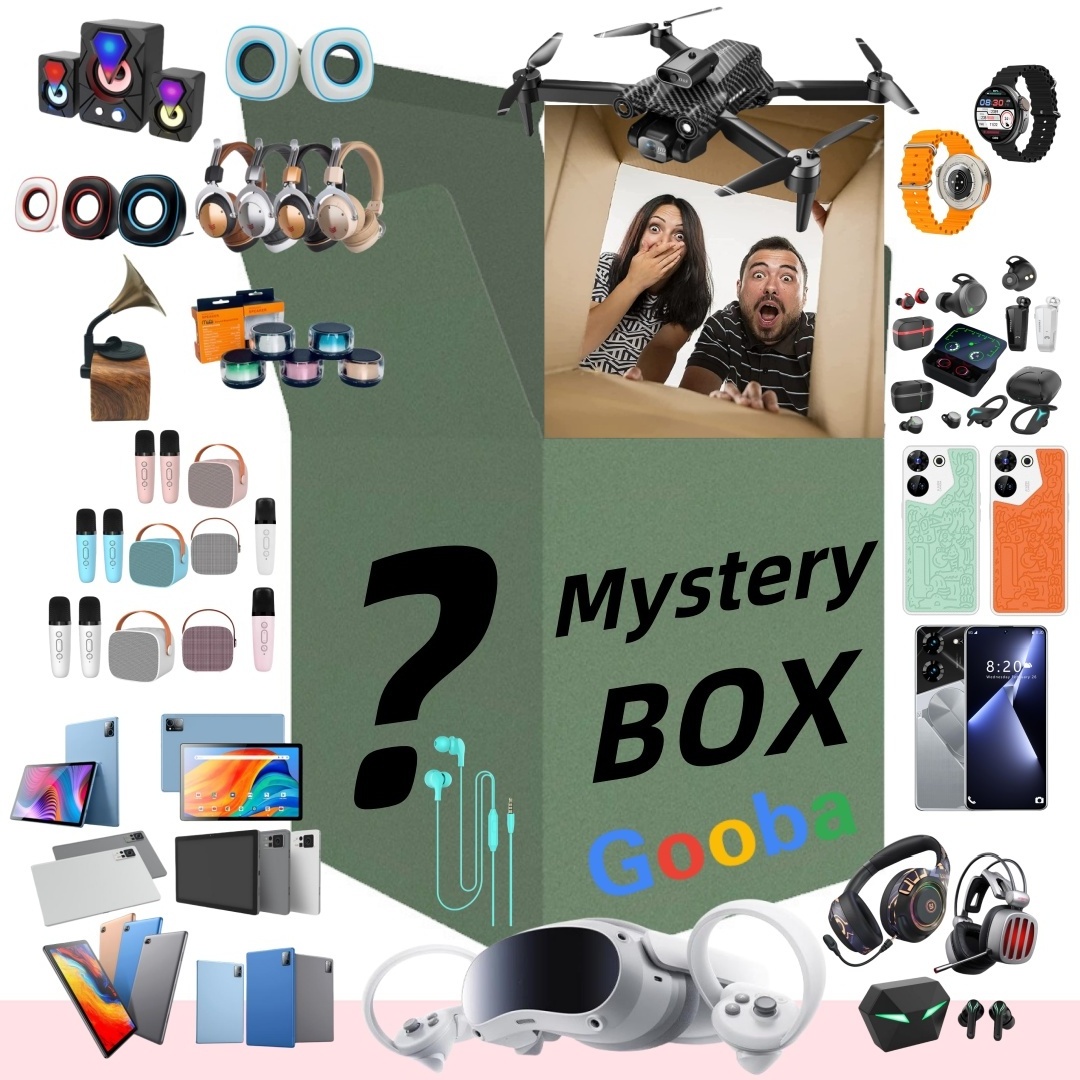 Electronics 3C 2024 surprise mystery boxes lucky gift boxes may open Smart watches Powerbank Electric shaver Projector...