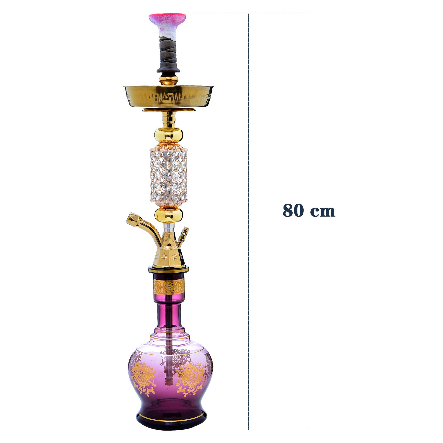 2024 new Middle Eastern style  Shisha  Narghile Bubbles  Filter tip Bowl  Pipe Cover Matches Hookah