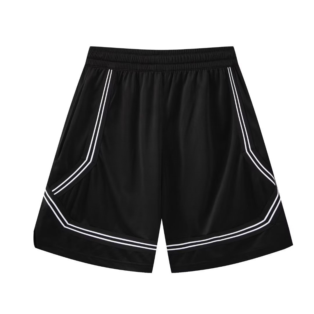 2024 hot summer loose training clothes running breathable sweatpants gray basketball jersey