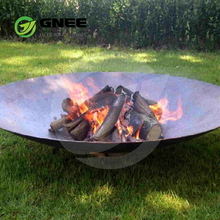 Outdoor Large Gas Fire Pit Decorative Corten Steel Small Fire Bowl Metal Outdoor Fireplace garden supplies