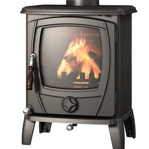 Freestanding Outdoor Corten Wood Burning Fireplace With Chimney Smokeless Wood Burning Stove Fireview Eco-stove