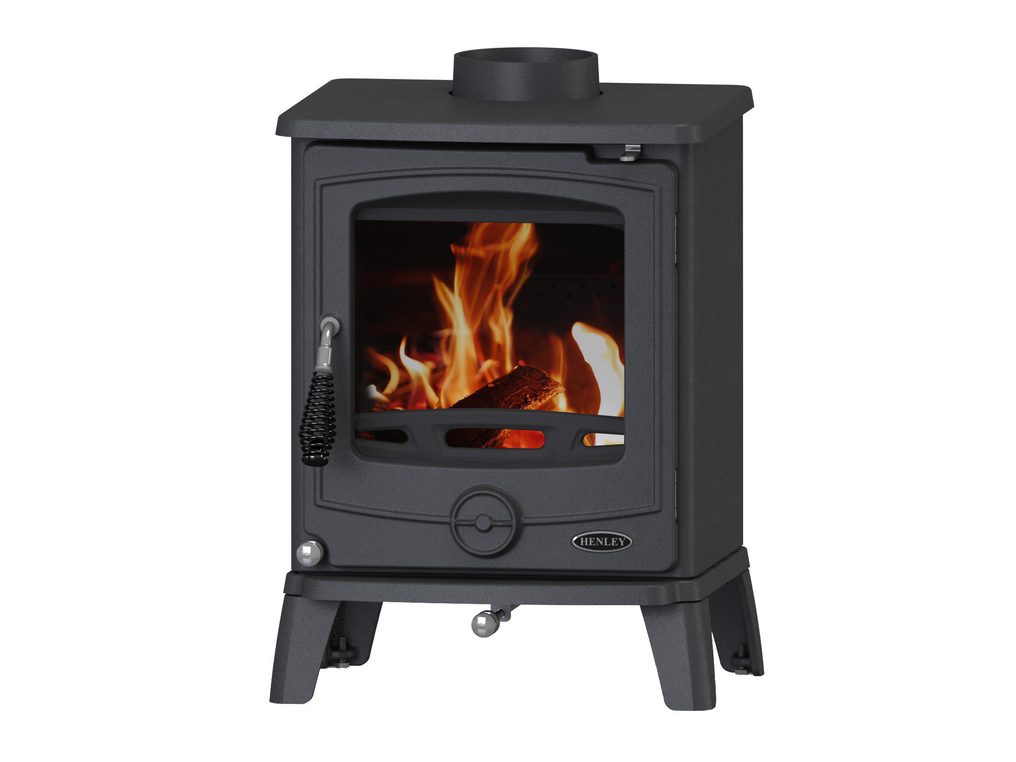 Cast Iron Wood Burning Stove Indoor Free Standing Fireplace Smokeless Fire Wood Stove