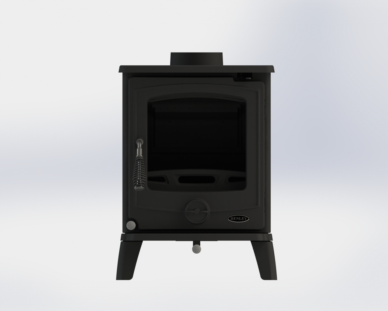 Cast Iron Wood Burning Stove Indoor Free Standing Fireplace Smokeless Fire Wood Stove