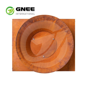 Wholesale high quality large tall corten steel fire pit