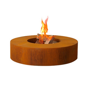 Radiant Gas Fuel And Wooden Heating Garden Outdoor Indoor Metal Fireplace