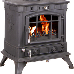 Commercial Cast Iron Stove Fireplace Indoor Wood Stove Indoor Fireplace Wood Burning Smokeless Stove