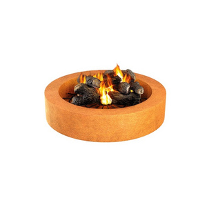 Popular Portable  Cheap Price Corten Steel Metal Covered Outdoor Fire Pit