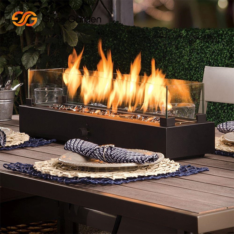 Premium Quality Round Tabletop Ethanol Fireplace Indoor/outdoor Portable Fire Pit For Patio Hot Sale For Patio Use