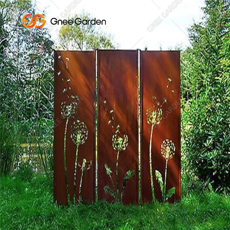 Driveway Sliding Gates Corten Steel Driveway Gate Metal Iron Gate Laser Cut Main Gate Designs