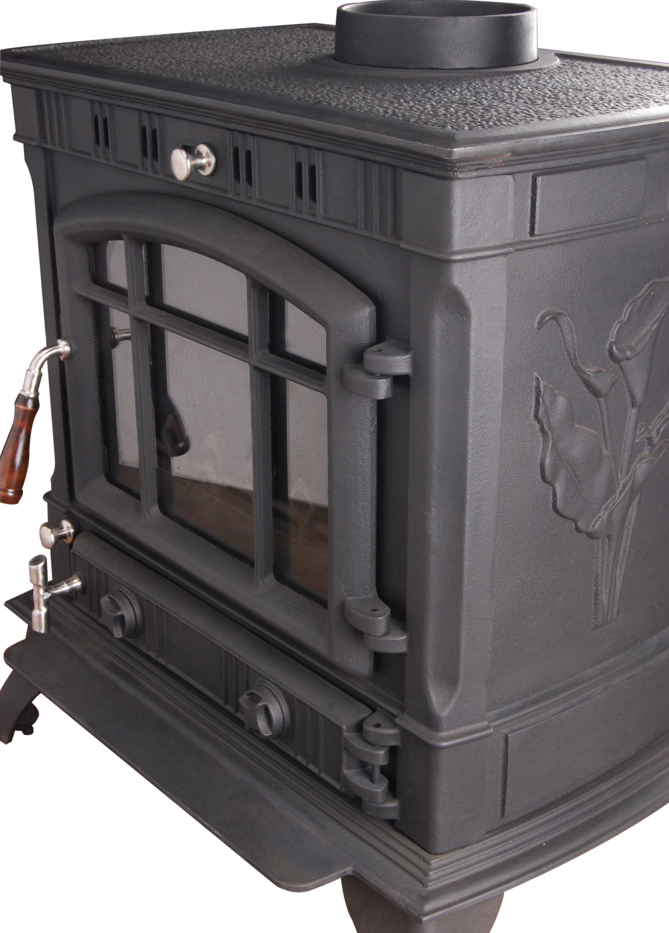 Commercial Cast Iron Stove Fireplace Indoor Wood Stove Indoor Fireplace Wood Burning Smokeless Stove