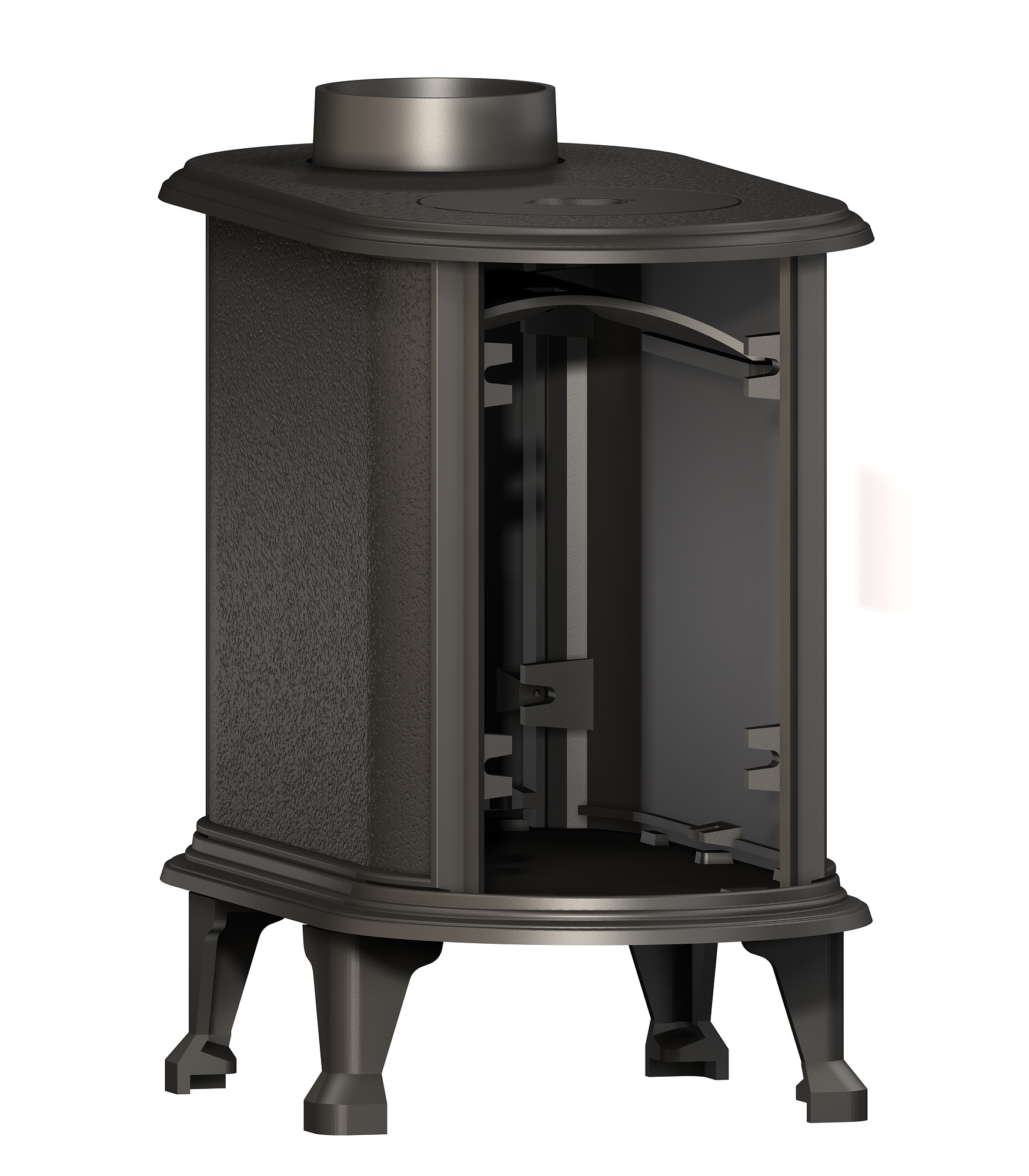 Eco Friendly Wood Stove Cast Iron Wood Burner Stove Wood Burning Stove Smokeless Fireplaces