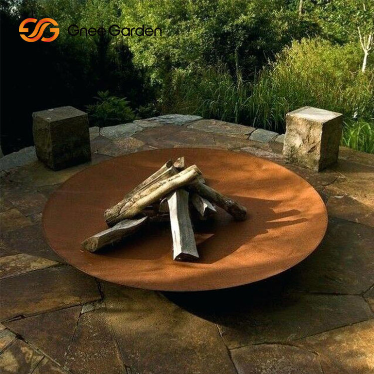 Radiant Gas Fuel Large Gas Fire Pit Gas Garden Luxury Natural Outdoor Fire Pits