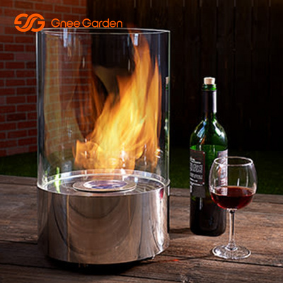 New Freestanding Ethanol Fireplace For Indoor & Outdoor Patio Heater Fireplace Decor Long Time Burning Tornado Fire Pit