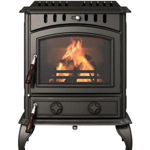 Cast Iron Smokeless Wood Burning Stove Wood Stove Indoor Heating Modern Fireplace