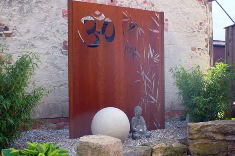 Driveway Sliding Gates Corten Steel Driveway Gate Metal Iron Gate Laser Cut Main Gate Designs