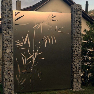 Driveway Sliding Gates Corten Steel Driveway Gate Metal Iron Gate Laser Cut Main Gate Designs