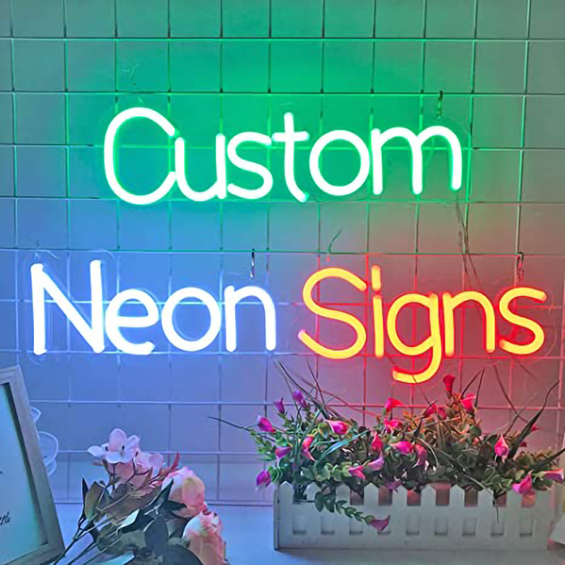 The best price No Moq Light Up Sign Lashes Sexy Neon Lights Custom Neon Sign For Wall Bedroom