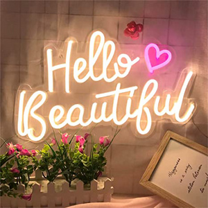 The best price No Moq Light Up Sign Lashes Sexy Neon Lights Custom Neon Sign For Wall Bedroom