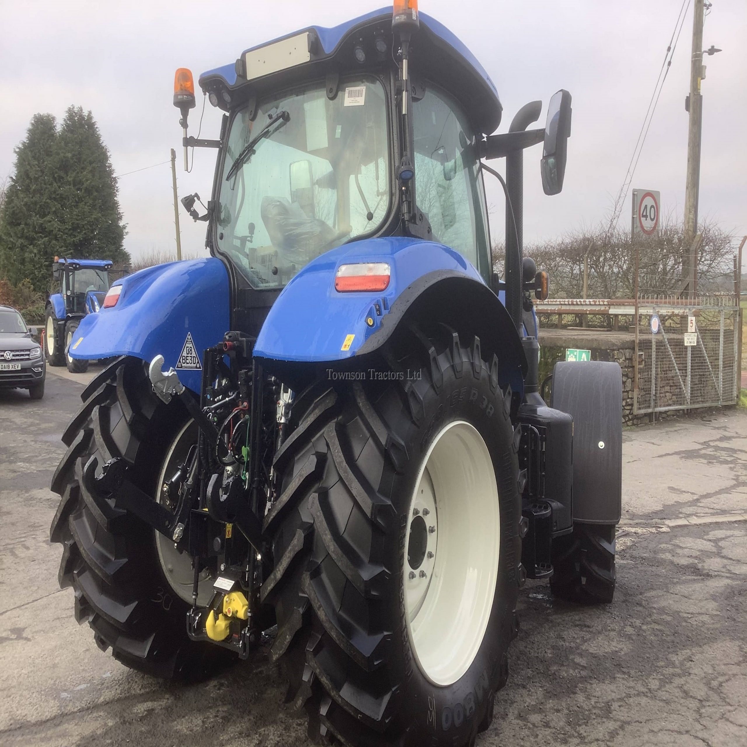 Farm Tractor New Holland 110-90 FIAT 4 Wheel Compact Orchard Farm Tractor Agricola Agricultural Equipment Two Wheel Tractor