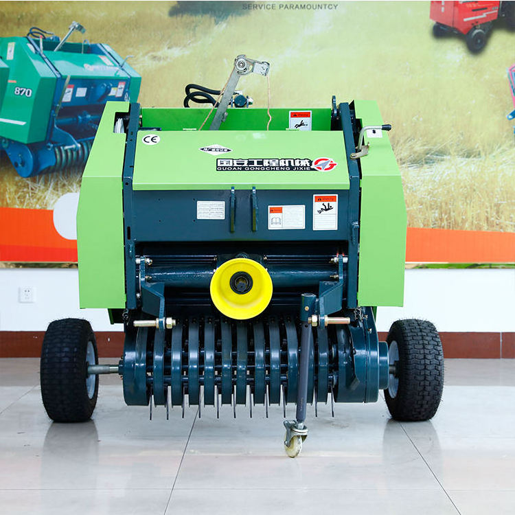 Best Sale Round Baler Machine Hay And Grass Baler Agricultural/Mini Round Hay Baler for Sale Product Description