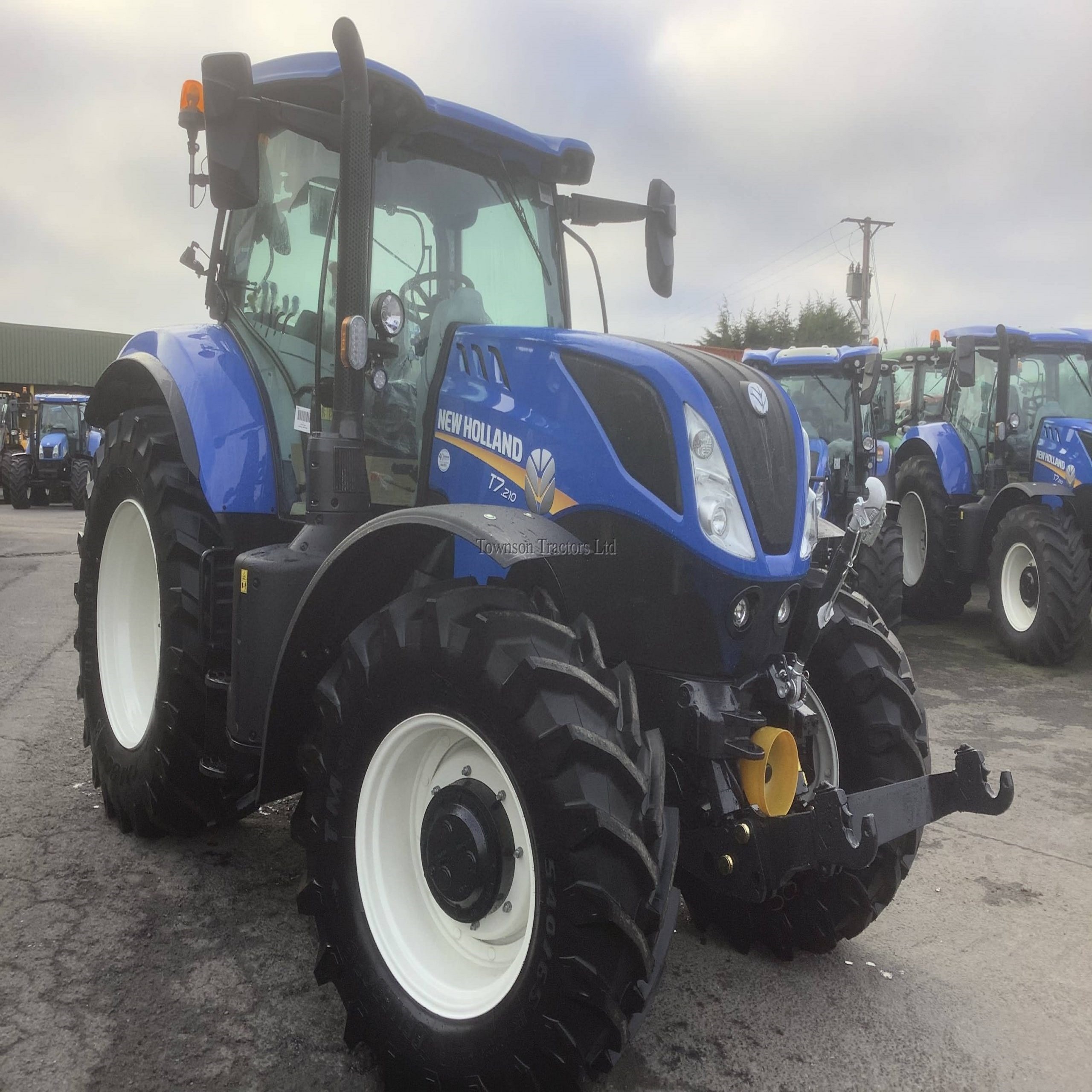 Farm Tractor New Holland 110-90 FIAT 4 Wheel Compact Orchard Farm Tractor Agricola Agricultural Equipment Two Wheel Tractor