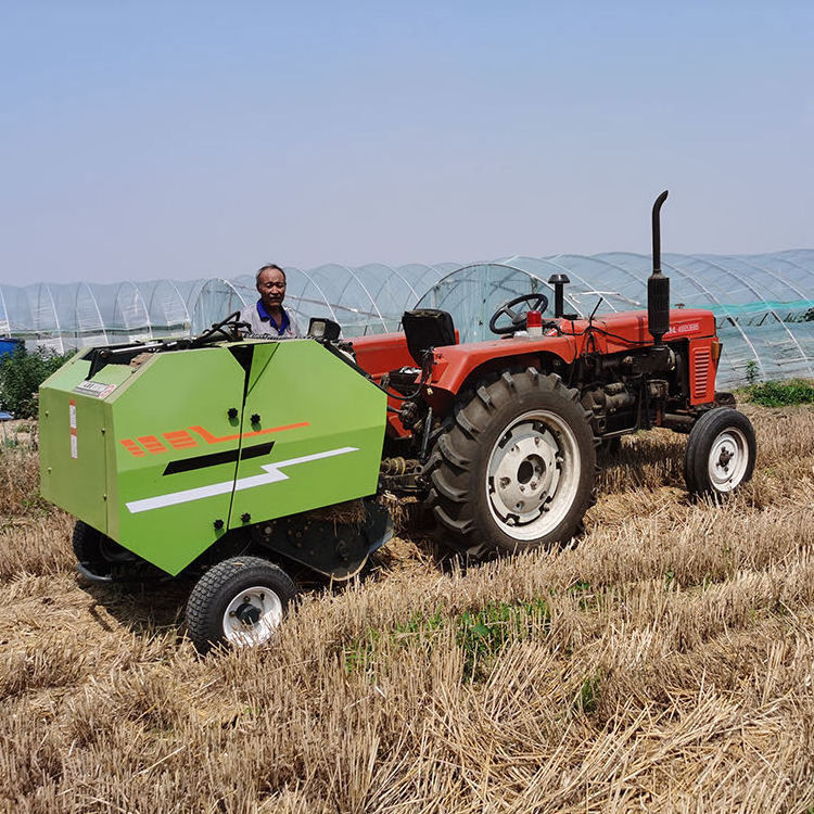 Best Sale Round Baler Machine Hay And Grass Baler Agricultural/Mini Round Hay Baler for Sale Product Description