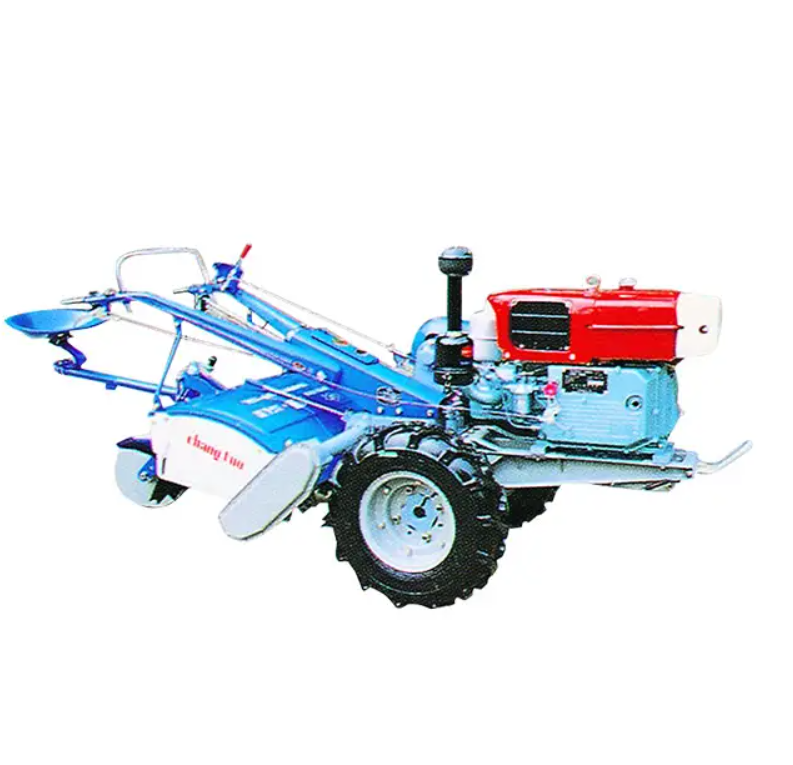 Hot Sale 16 hp farm walking tractor mini hay baler walking behind tractor hay baler mulching machine with walking tractor