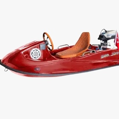 Ocean Seajoy Water Gokart Red Water Go-Kart Electric Canoe Electric Mini Boat